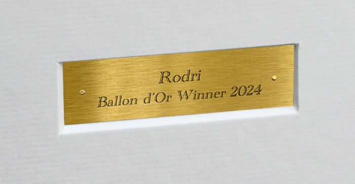 A4 12x8 Rodri Ballon d'Or Winner 2024 Manchester City Spain Football Soccer Signed Photo Photograph Picture Portrait