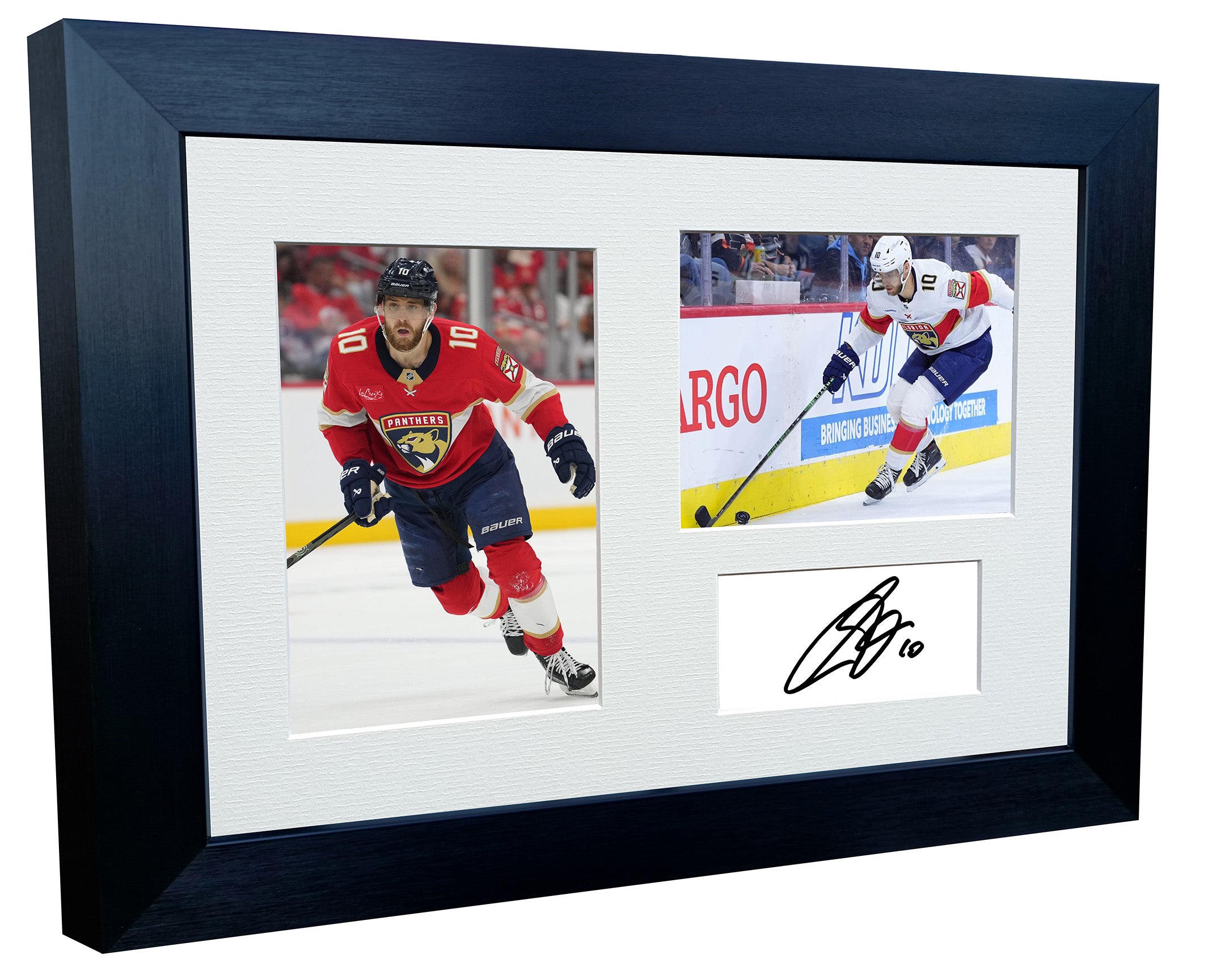 Kitbags & Lockers 12x8 A4 A.J. Greer Florida Panthers Stanley Cup Winners NHL Autographed Signed Signature Photo Photograph Picture Frame Ice Hockey Poster Gift Triple