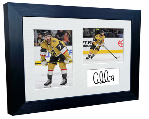 Kitbags & Lockers 12x8 A4 Alex Pietrangelo Vegas Golden Knights NHL Autographed Signed Signature Photo Photograph Picture Frame Ice Hockey Poster Gift Triple
