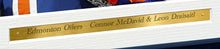 Load image into Gallery viewer, Kitbags &amp; Lockers 12x8 A4 Connor McDavid Leon Draisaitl Edmonton Oilers NHL Autographed Signed Photo Photograph Picture Frame Ice Hockey Poster Gift 7