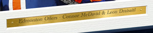 Kitbags & Lockers 12x8 A4 Connor McDavid Leon Draisaitl Edmonton Oilers NHL Autographed Signed Photo Photograph Picture Frame Ice Hockey Poster Gift 7