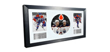 Load image into Gallery viewer, Connor McDavid Leon Draisaitl Celebration Edmonton Oilers Signed Autographed Photo Photograph Picture Frame Football Soccer Poster Gift