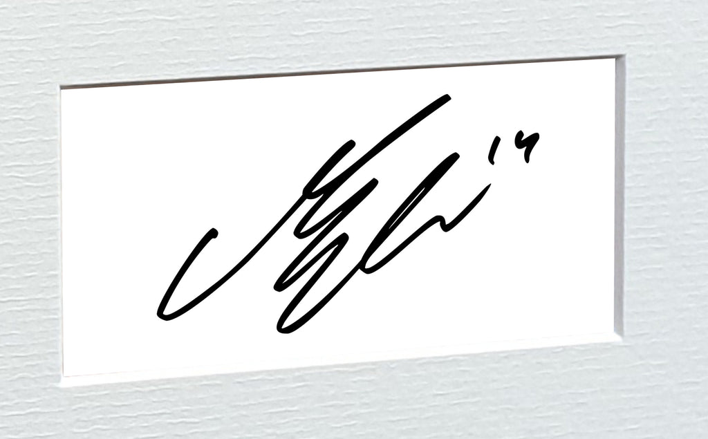 12x8 A4 Mattias Ekholm Edmonton Oilers NHL Autographed Signed Photo Photograph Picture Frame Ice Hockey Poster Gift Triple