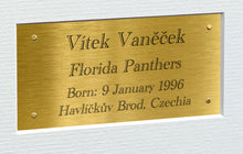 Load image into Gallery viewer, Kitbags &amp; Lockers 12x8 A4 Vitek Vanecek Florida Panthers Stanley Cup Winners NHL Autographed Signed Signature Photo Photograph Picture Frame Ice Hockey Poster Gift Triple G