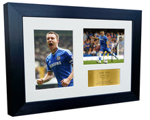 Load image into Gallery viewer, 12x8 A4 John Terry Chelsea Autographed Autograph Signed Signature Photograph Photo Picture Frame Football Soccer Poster Gift Triple G