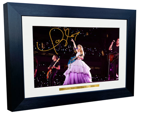 12x8 A4 Taylor Swift The Eras Tour 2024 Signed Autographed Autograph Signature Picture Frame Photograph Photo Poster Gift 6