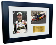 Load image into Gallery viewer, Kitbags &amp; Lockers 12x8 A4 William Byron 2024 NASCAR No. 24 Chevrolet Camaro ZL1 Hendrick Motorsports Signed Autographed Signature Photo Photograph Picture Frame Poster Celebration Gift G