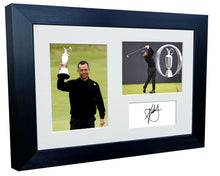 Load image into Gallery viewer, 12x8 A4 Xander Schauffele The Open Winner 2024 PGA Tour Champion Masters Golf Autographed Signed Photo Photograph Picture Frame Poster Gift Triple