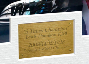 "6 Times World Champion" Lewis Hamilton Photo Photograph Picture Motor Sport Formula 1 F1