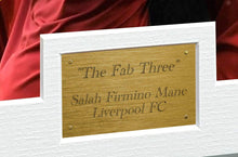 Load image into Gallery viewer, FAB THREE - Roberto Firmino Mohamed Mo Salah Sadio Mane Signed Liverpool FC Photo Picture