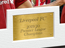 Load image into Gallery viewer, 2019 2020 PREMIER LEAGUE CHAMPIONS Signed Liverpool Henderson Klopp Salah Firmino Dijk Photo Picture Soccer
