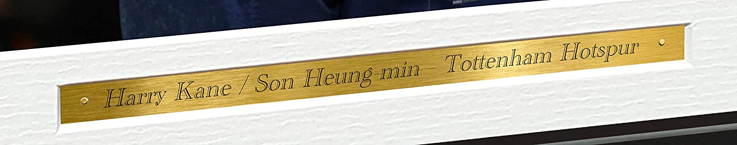 Large A3 Signed Harry Kane Son Heung min Tottenham Hotspur Spurs Autographed Photo Photograph Picture frame Gift 2