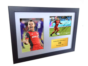 12x8 Signed Sebastian Giovinco Toronto FC Photo Photograph Picture Frame Football Soccer Poster Gift