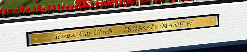 Kansas City Chiefs NFL AFC Arrowhead Stadium Autographed Signed 12x8 A4 Photo Photograph Picture Frame Football Poster Gift NFC