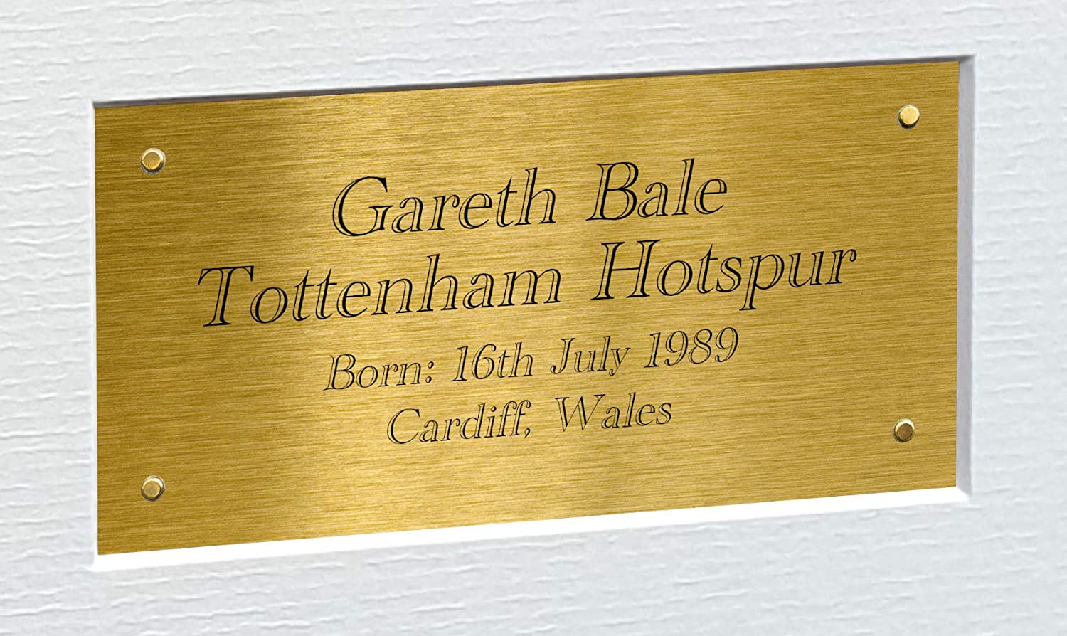 Signed Gareth Bale Tottenham Hotspur Spurs Autographed Photo Photograph Picture Frame Gift 12x8 G