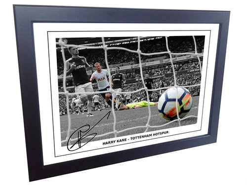 12x8 A4 Signed Harry Kane Tottenham Hotspur Spurs Autographed Photo Photograph Picture Frame Gift