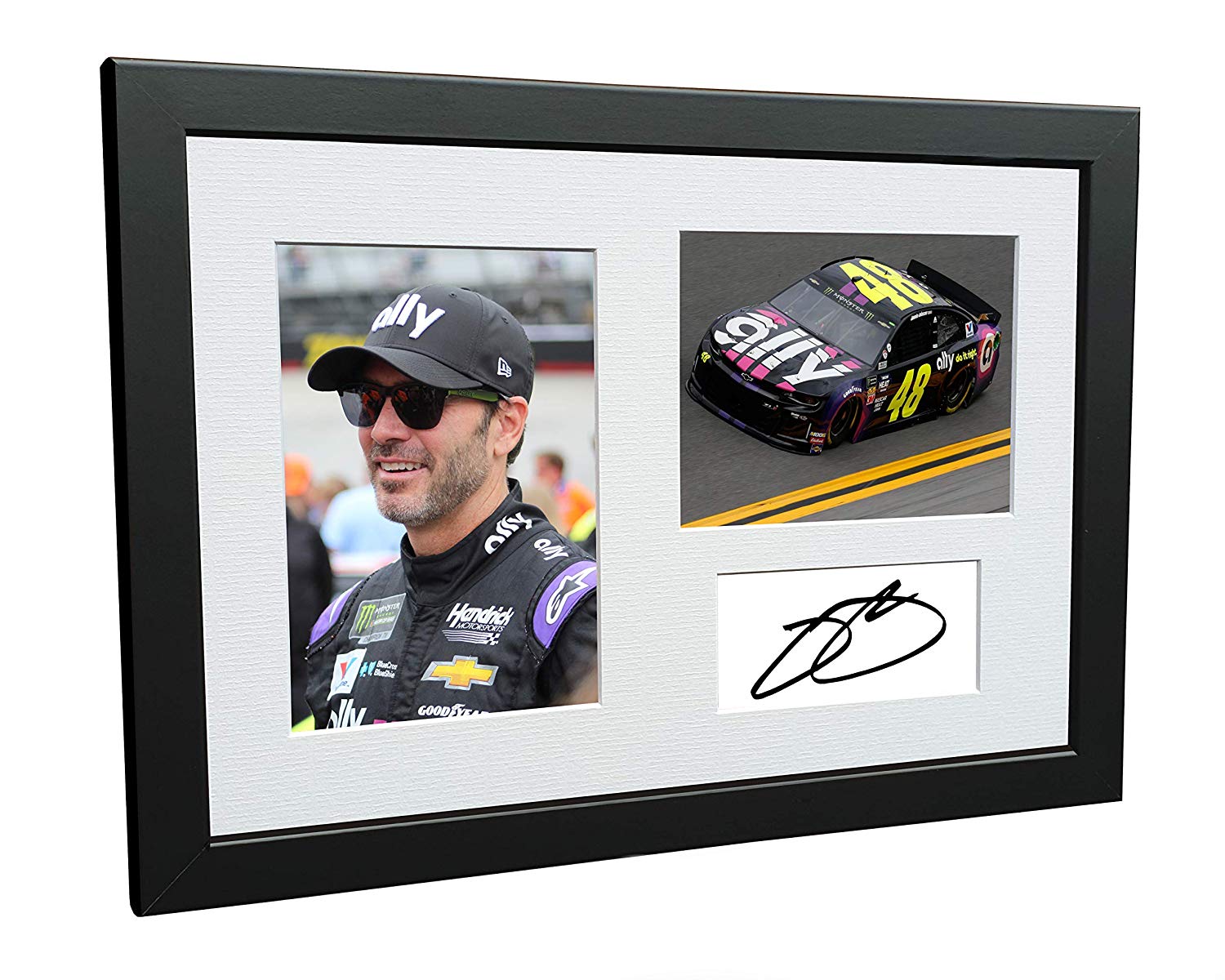 Jimmie Johnson NASCAR Chevrolet Camaro ZL1 Hendrick Motorsports Signed Photo Photograph Picture