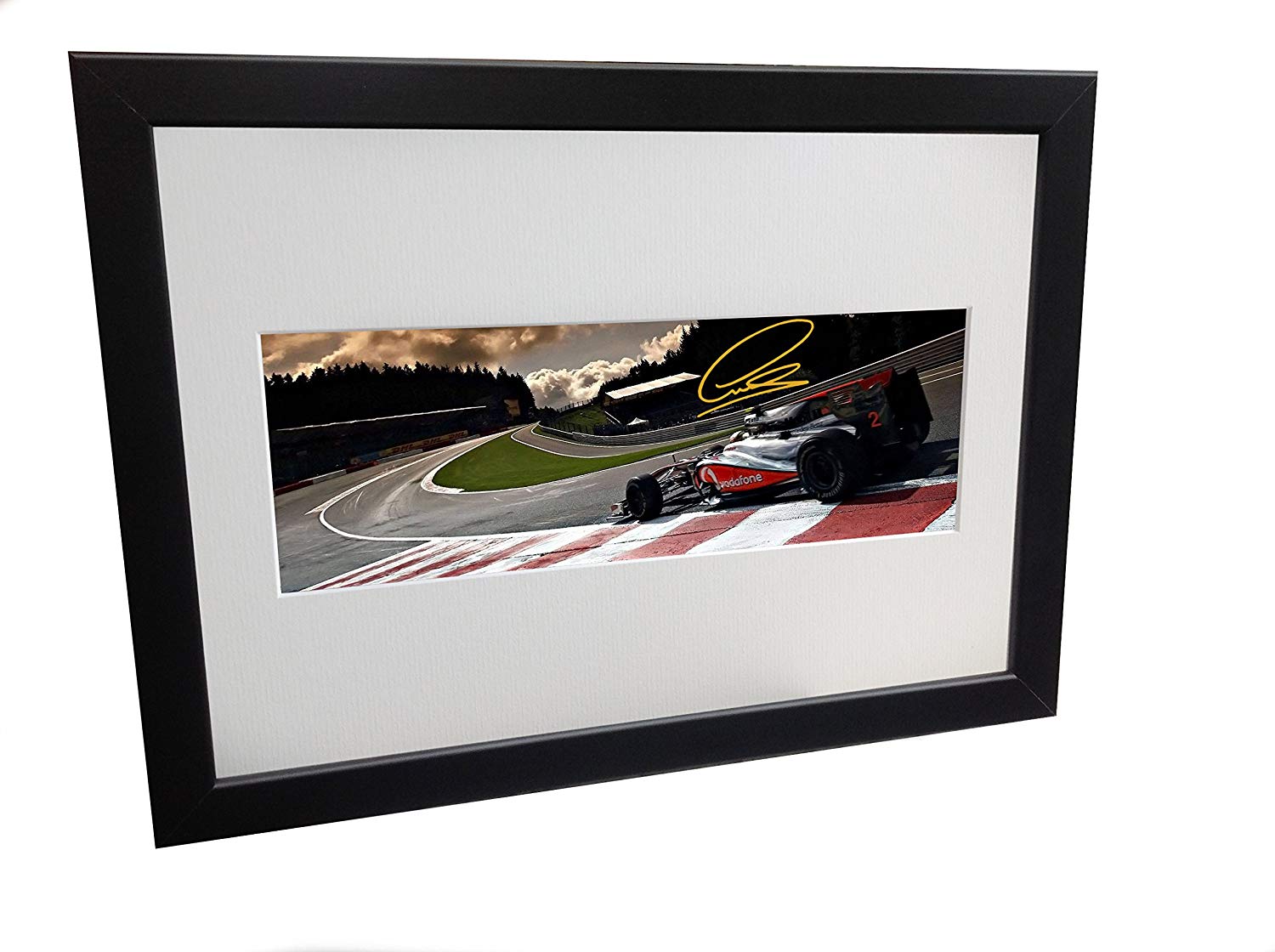 Lewis Hamilton "PANORAMIC" 12x8 A4 Motor Sport F1 Photo Photograph Picture Frame Poster Gift