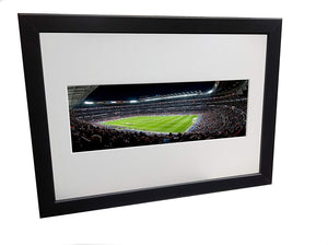 Bernabeu Stadium "MATCH DAY PANORAMIC" Real Madrid Photo Photograph Picture Frame Football