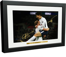Load image into Gallery viewer, Signed Harry Kane Son Heung min Tottenham Hotspur Spurs Autographed Photo Photograph Picture frame Gift 1