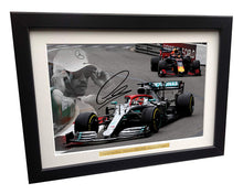 Load image into Gallery viewer, Lewis Hamilton Mercedes-AMG W10 Monaco GP 2019 Photo Picture Motor Sport Formula 1 F1