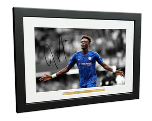 Signed Tammy Abraham "Celebration" Chelsea Photo Photograph Picture Frame Football Soccer