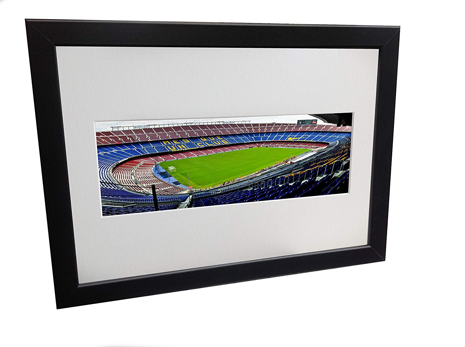 Nou Camp "PANORAMIC" 12x8 A4 Barcelona Photo Photograph Picture Frame Football Poster Gift