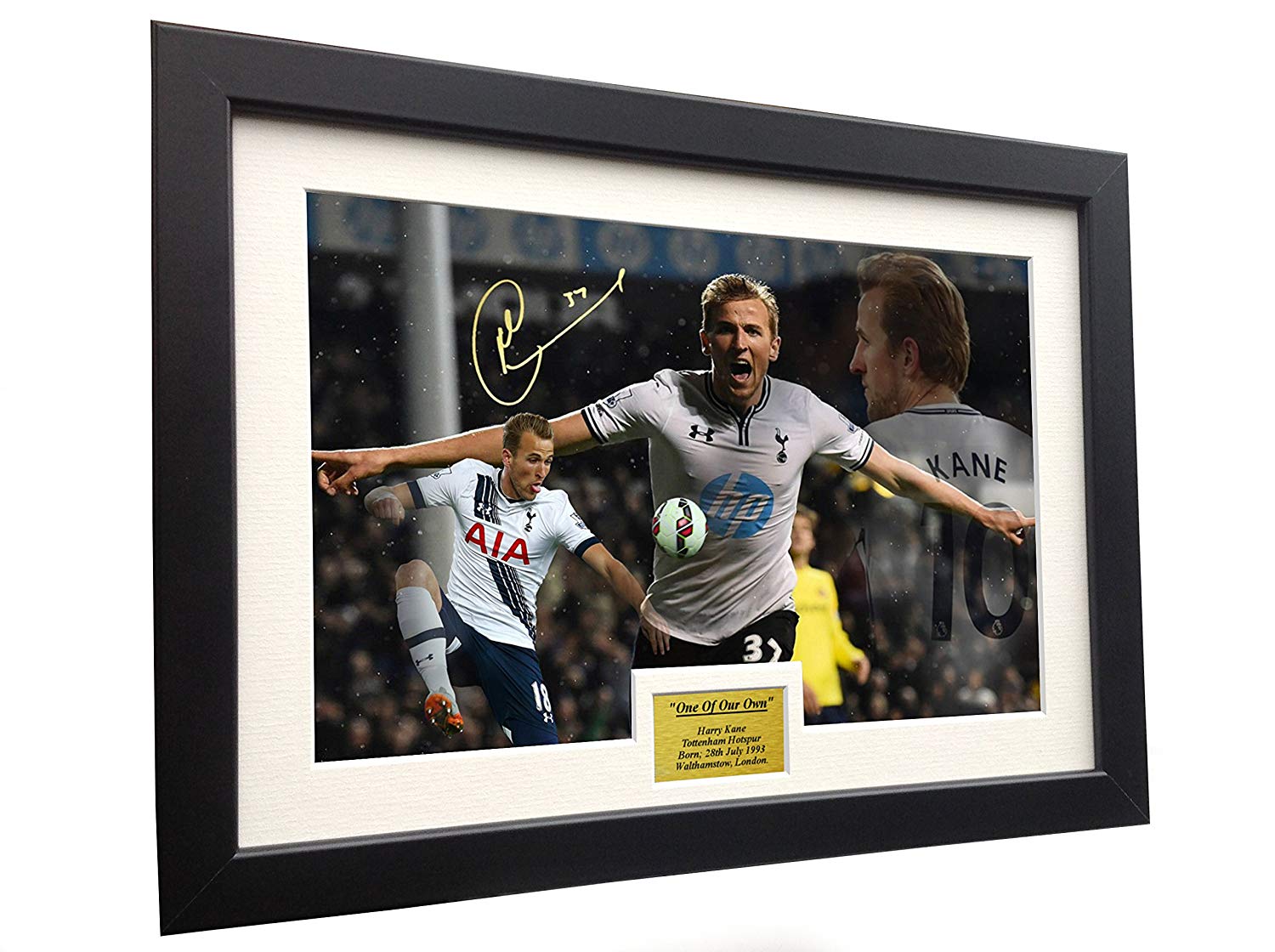 Harry Kane 12x8  Signed "ONE OF OUR OWN" Tottenham Hotspur Spurs Photo Photograph Picture Frame