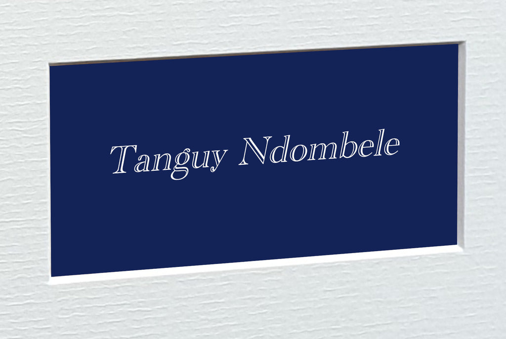 Signed Tanguy Ndombele Tottenham Hotspur Spurs Autographed Photo Photograph Picture Frame Gift 12x8 B